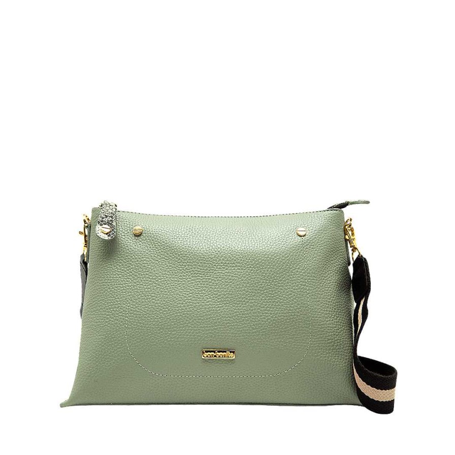 Handbags Bon-Bonite | Laurel Color Leather Hands Free