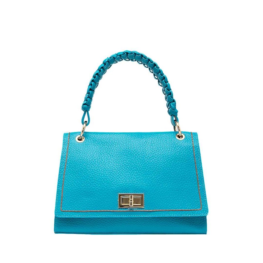 Handbags Bon-Bonite | Turquoise Leather Wallet