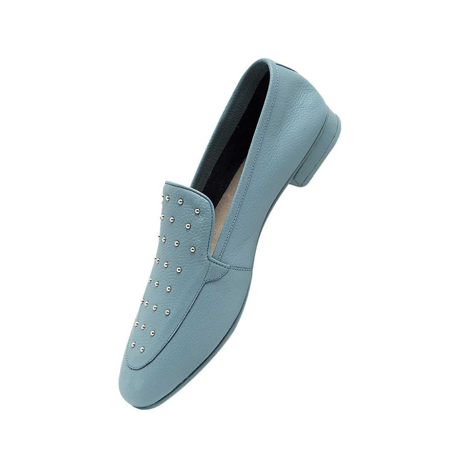 Shoes Bon-Bonite | Hydrangea Color Leather Moccasin