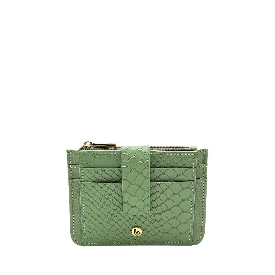 Accessories Bon-Bonite | Sabila Green Leather Document Holder