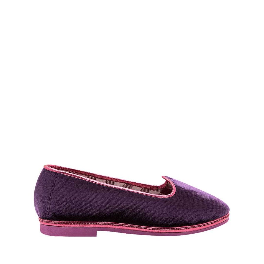 Shoes Bon-Bonite | Orchid Velvet Ballet Dancer