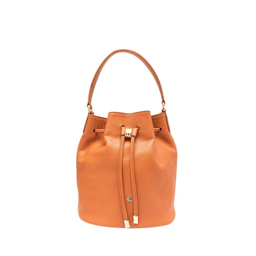 Handbags Bon-Bonite | Sandal Leather Bucket Bag