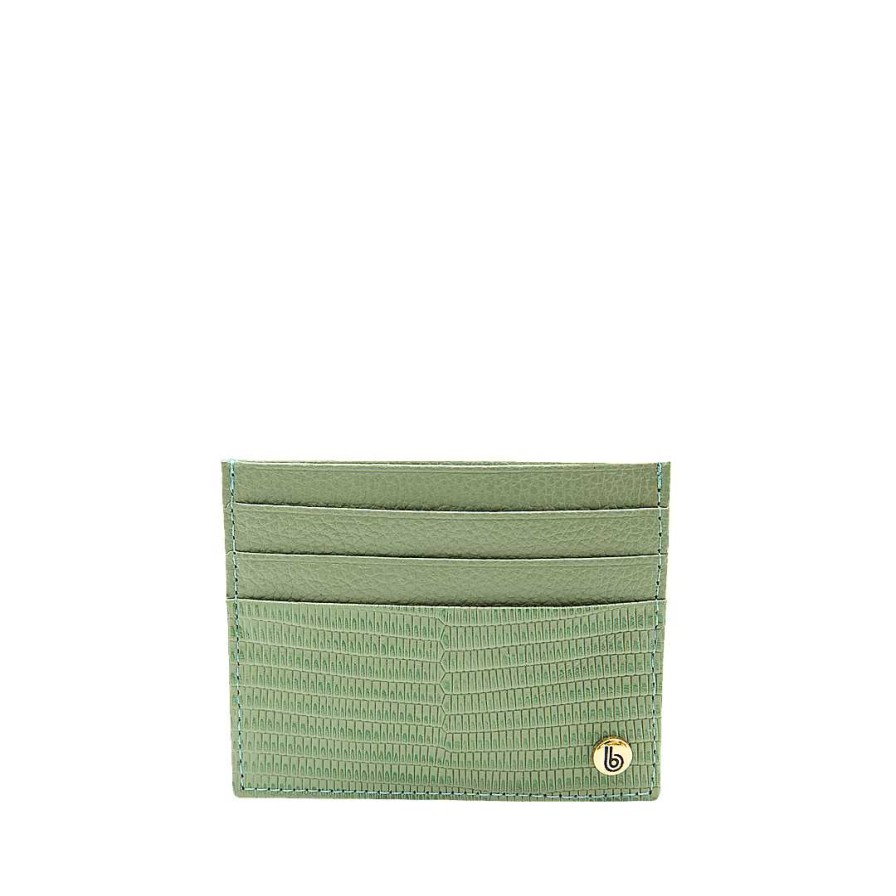 Accessories Bon-Bonite | Sabila Green Leather Card Holder