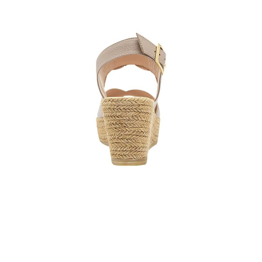 Shoes Bon-Bonite | Mocha Leather Espadrilles