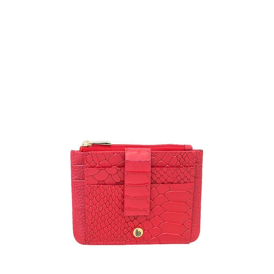 Accessories Bon-Bonite | Pepper Red Leather Document Holder