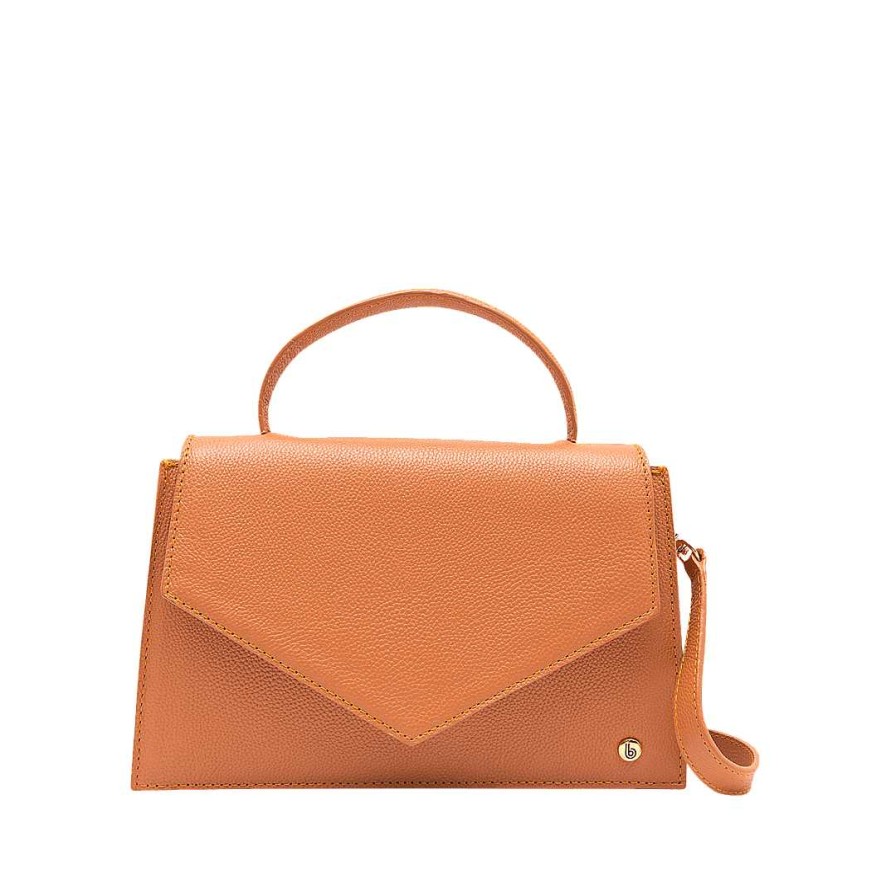 Handbags Bon-Bonite | Hands Free In Sandal Color Leather