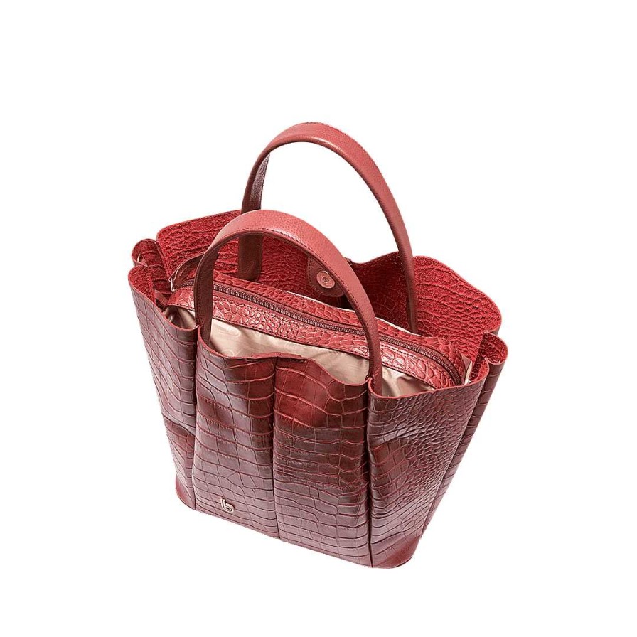 Handbags Bon-Bonite | Merlot Leather Wallet