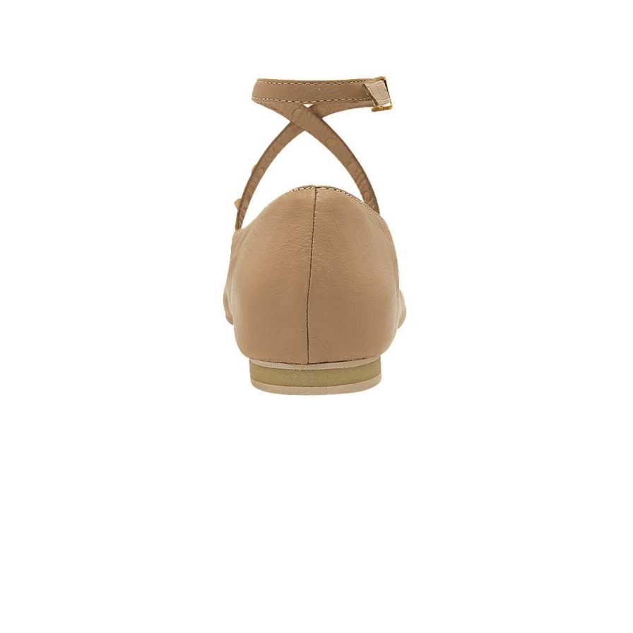 Shoes Bon-Bonite | Cappuccino Color Leather Ballet