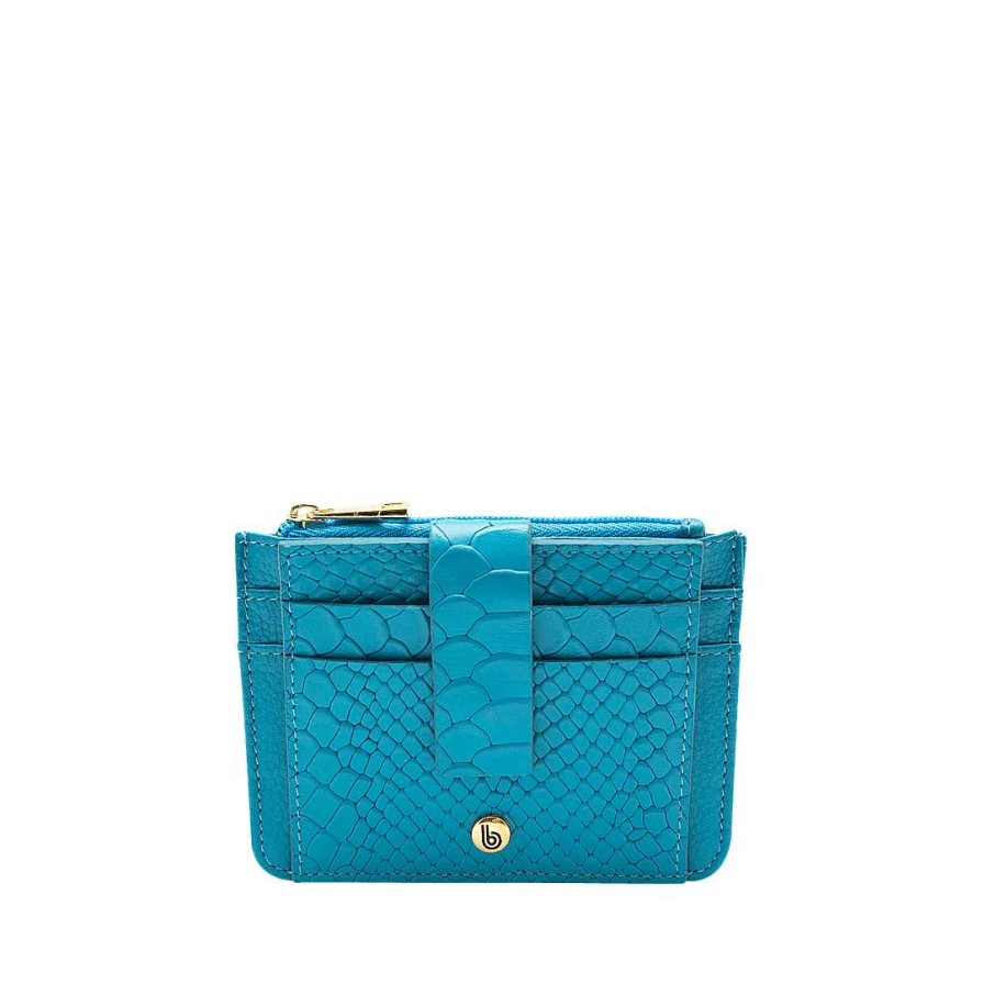 Accessories Bon-Bonite | Turquoise Leather Document Holder