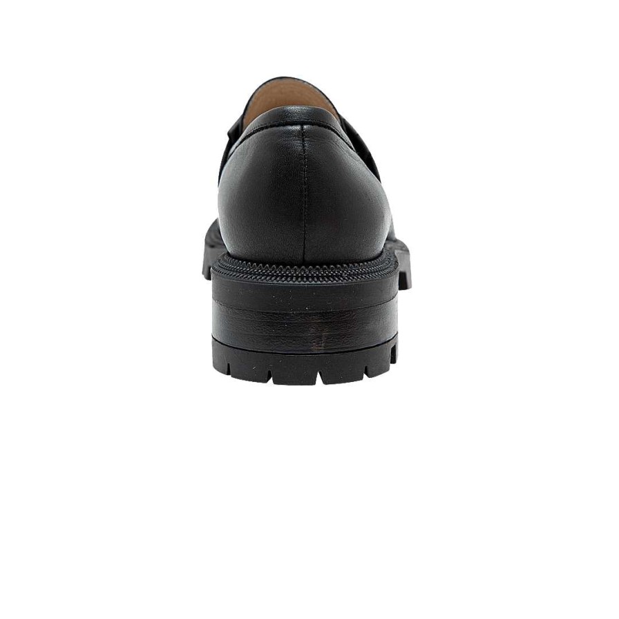 Shoes Bon-Bonite | Black Onyx Leather Moccasin