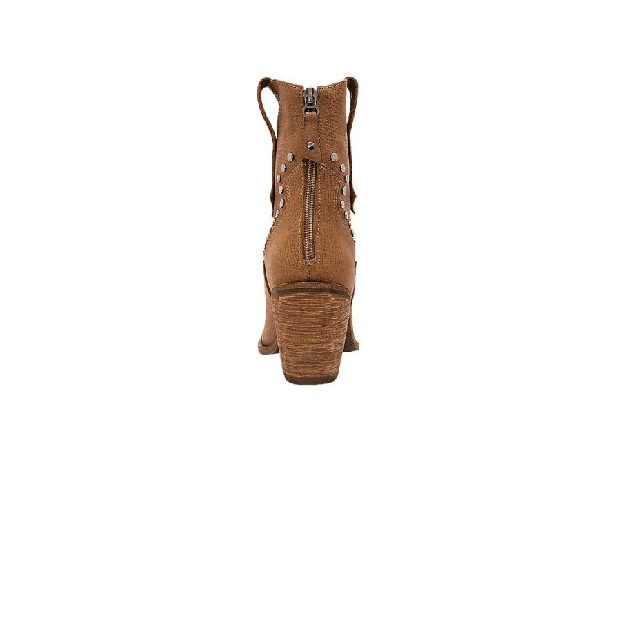 Shoes Bon-Bonite | Tan Leather Ankle Boot