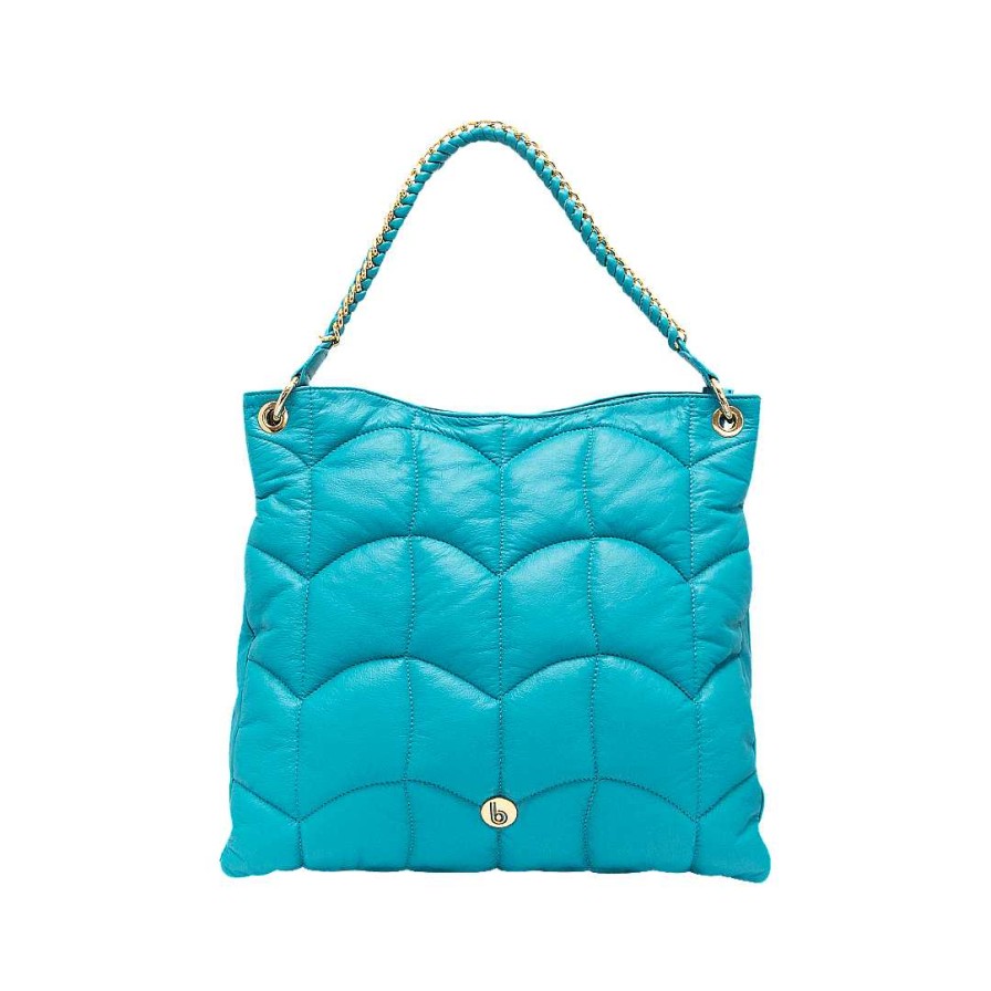 Handbags Bon-Bonite | Turquoise Leather Wallet