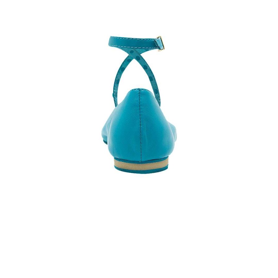 Shoes Bon-Bonite | Turquoise Leather Ballet