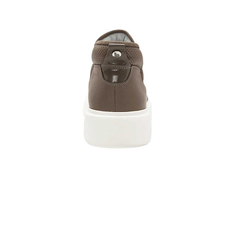 Shoes Bon-Bonite | Taupe Leather Tennis Shoes