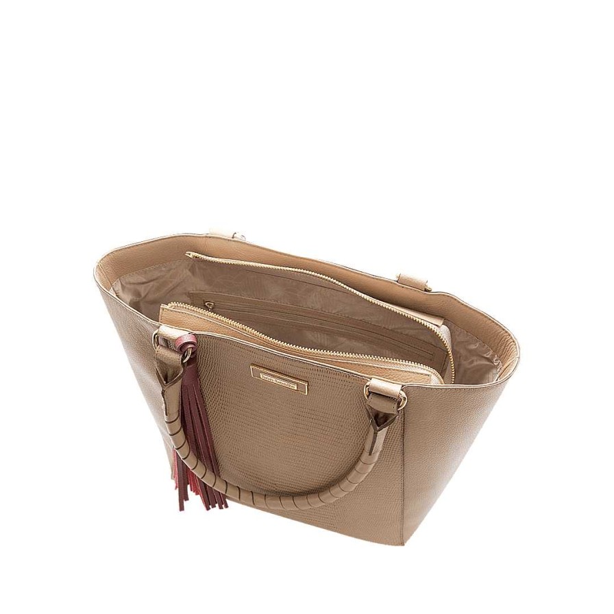 Handbags Bon-Bonite | Cappuccino Leather Wallet