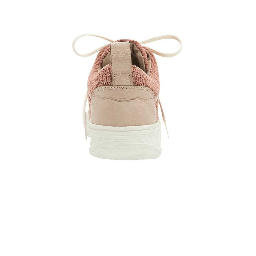 Shoes Bon-Bonite | Pink Leather And Textile Tennis Shoes