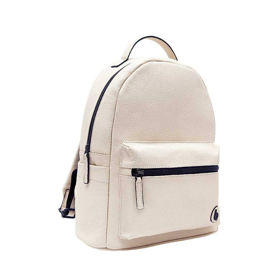 Handbags Bon-Bonite | Talcum Color Leather Backpack