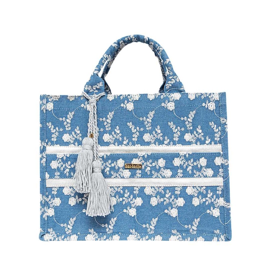 Handbags Bon-Bonite | Blue Textile Wallet