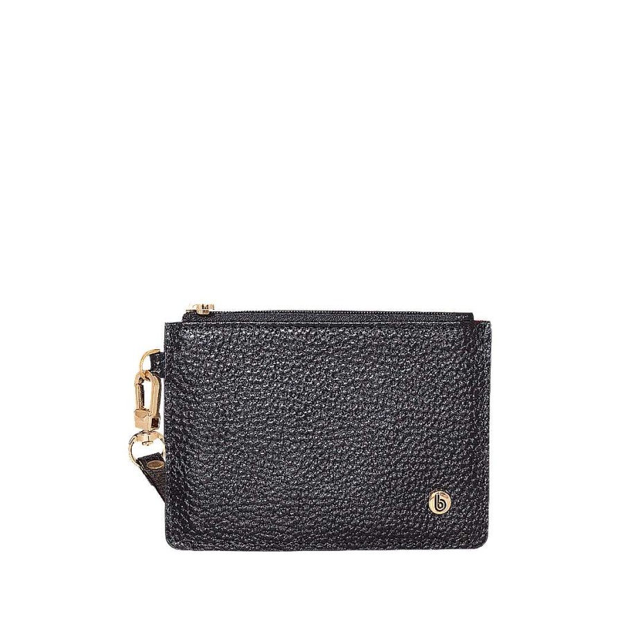 Accessories Bon-Bonite | Black Onyx Leather Document Holder