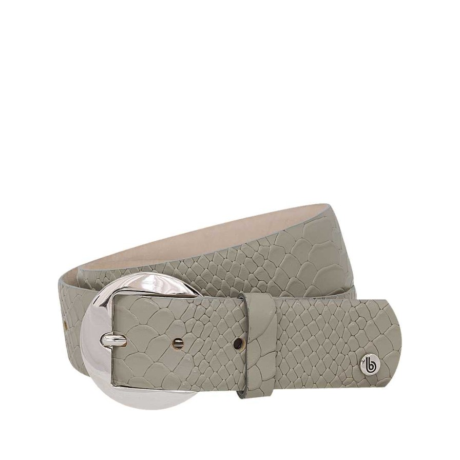 Belts Bon-Bonite | Fog Green Leather Belt