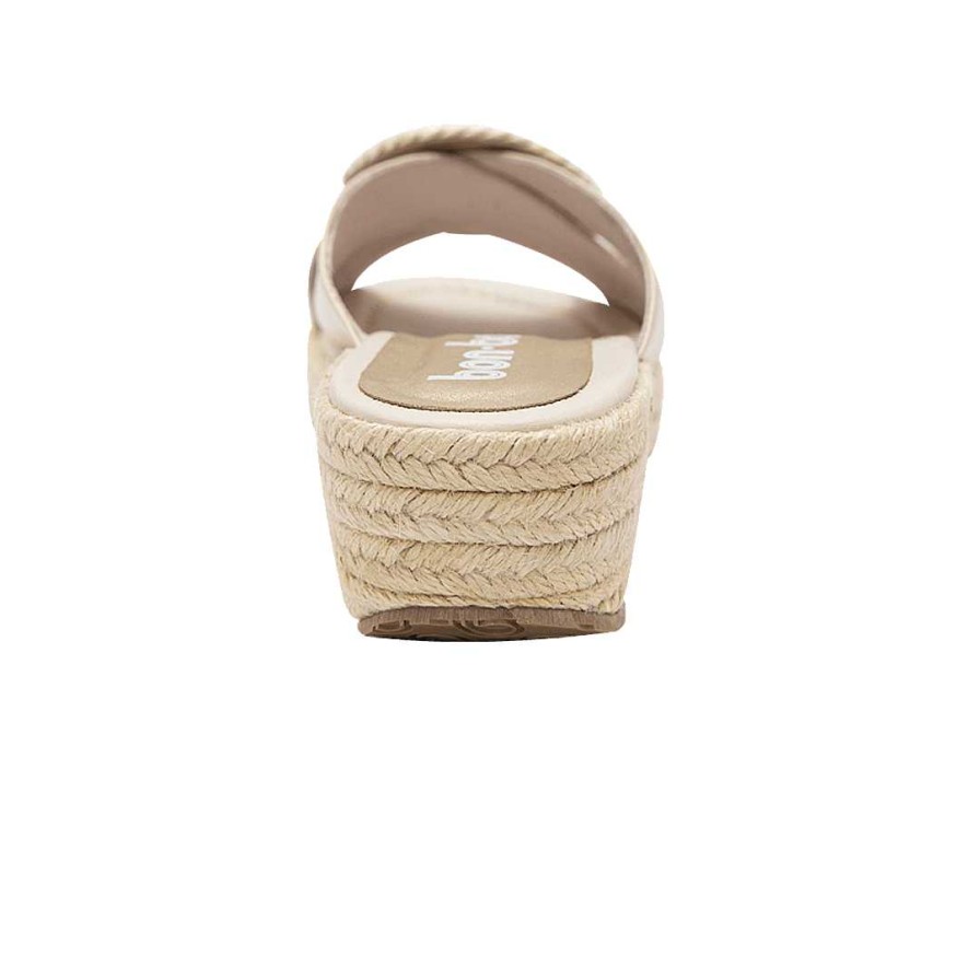 Shoes Bon-Bonite | Talc Leather Espadrilles