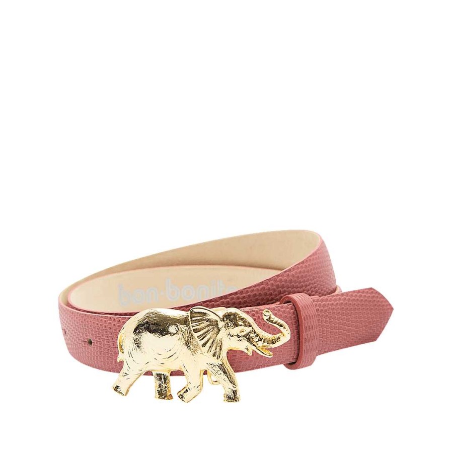 Belts Bon-Bonite | Pink Leather Belt