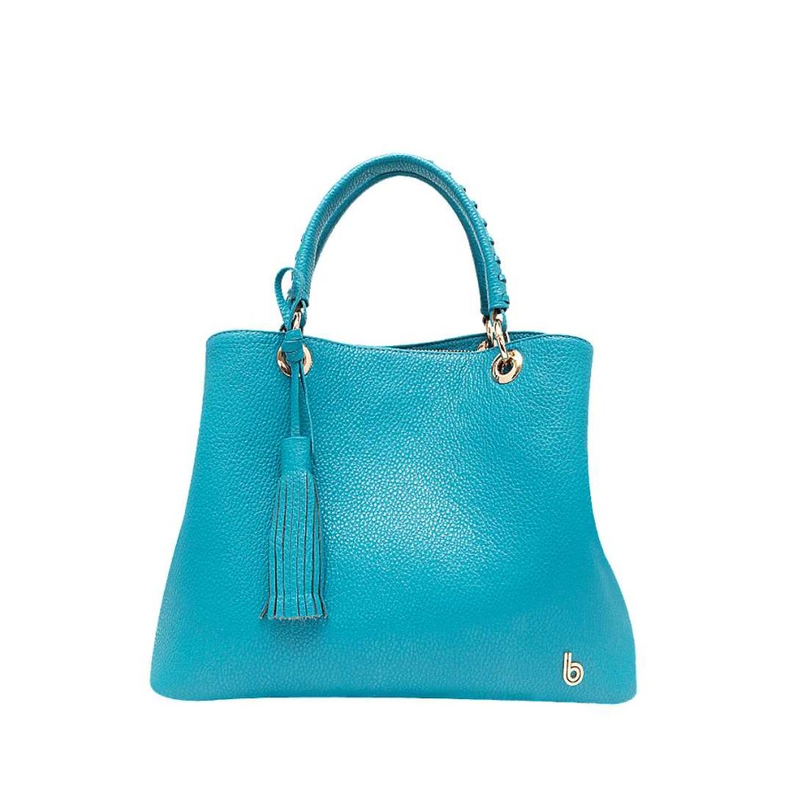 Handbags Bon-Bonite | Turquoise Leather Wallet