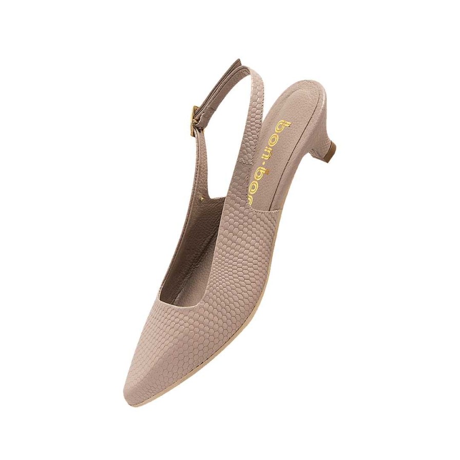 Shoes Bon-Bonite | Mocha Leather Heel