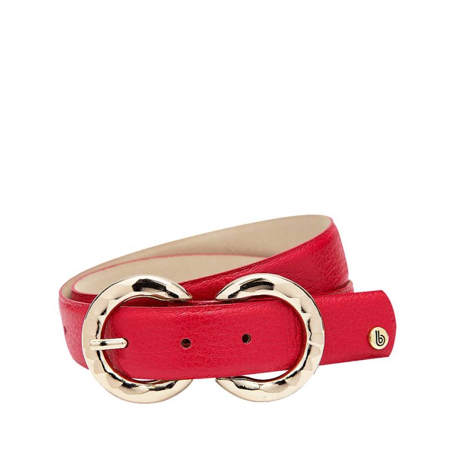 Belts Bon-Bonite | Achiote Red Leather Belt