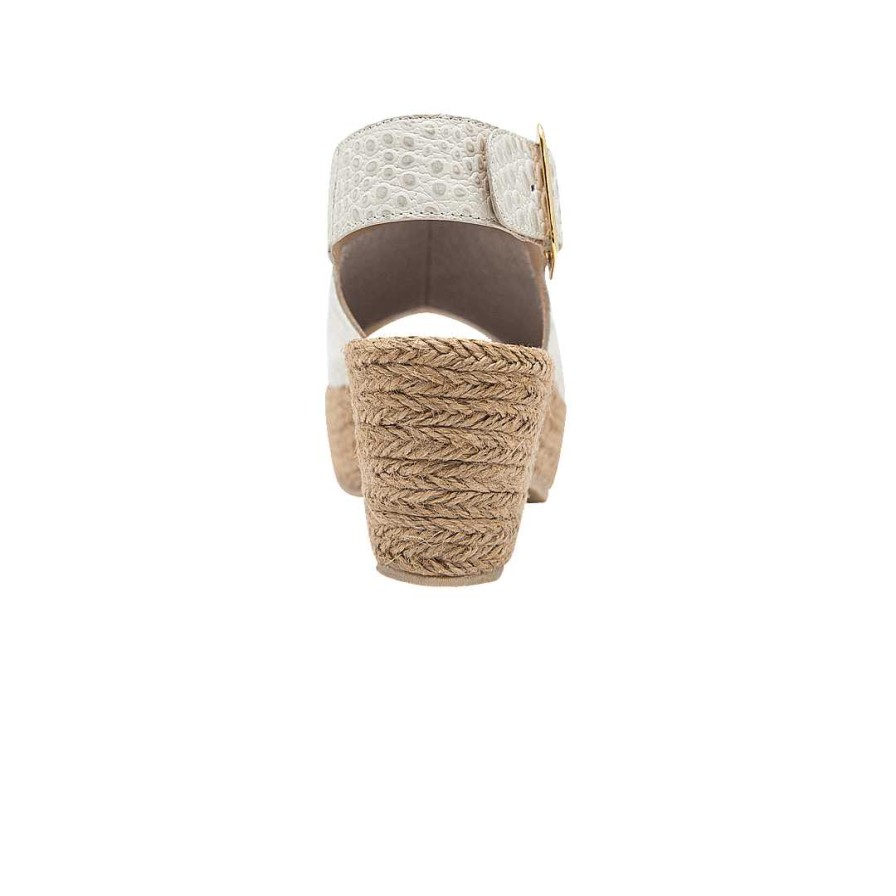 Shoes Bon-Bonite | Talc Leather Espadrilles