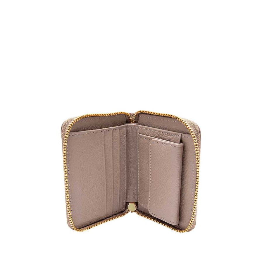 Accessories Bon-Bonite | Mocha Leather Wallet