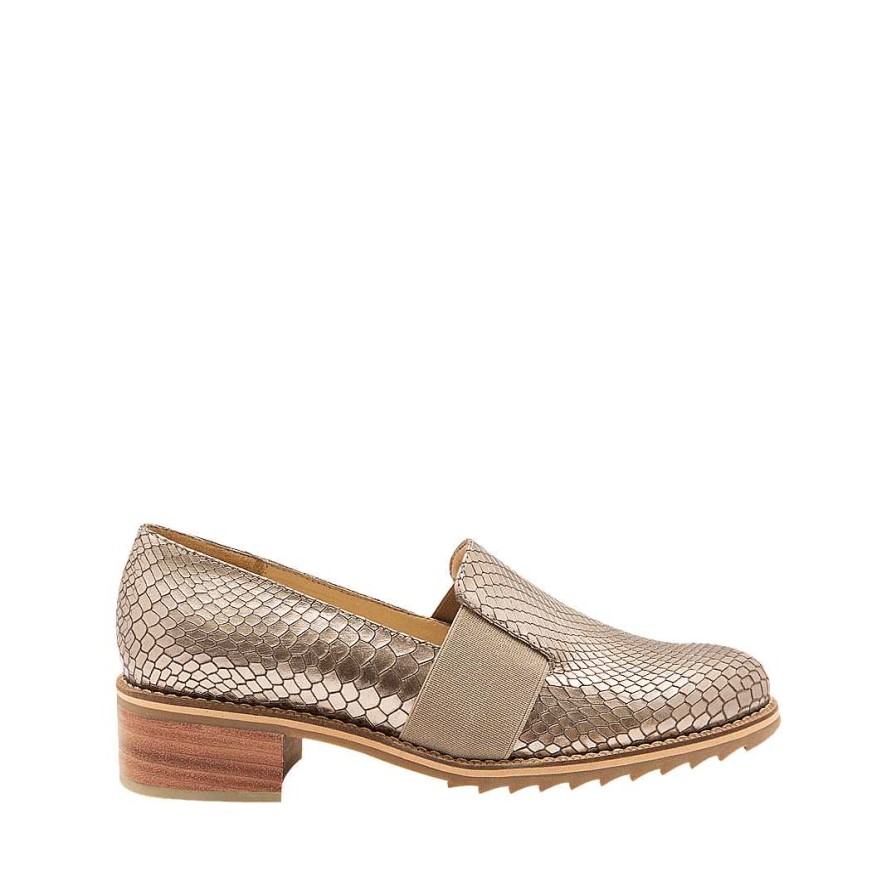 Shoes Bon-Bonite | Moon Color Leather Moccasin