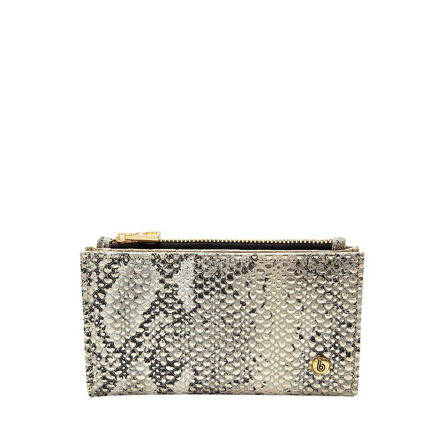 Accessories Bon-Bonite | Animal Print Leather Wallet By Gold